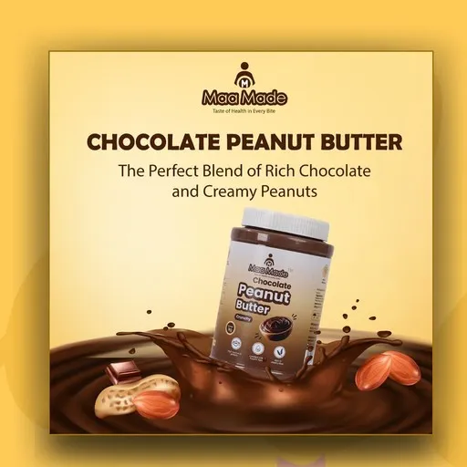 Maa Made Chocolate Peanut Butter ad creative
